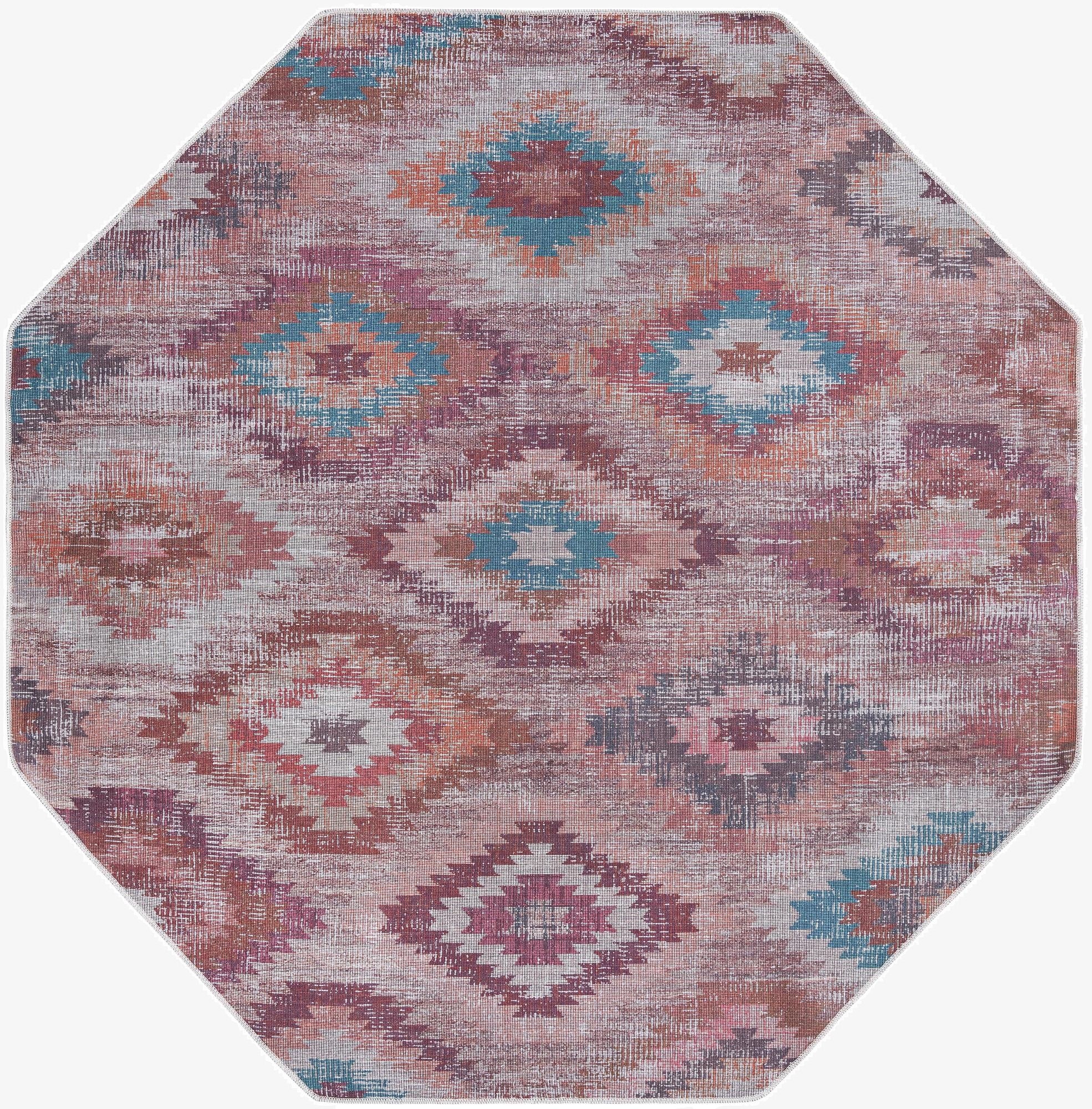 7' 10 x 7' 10  Washable Sisu Octagon Rug