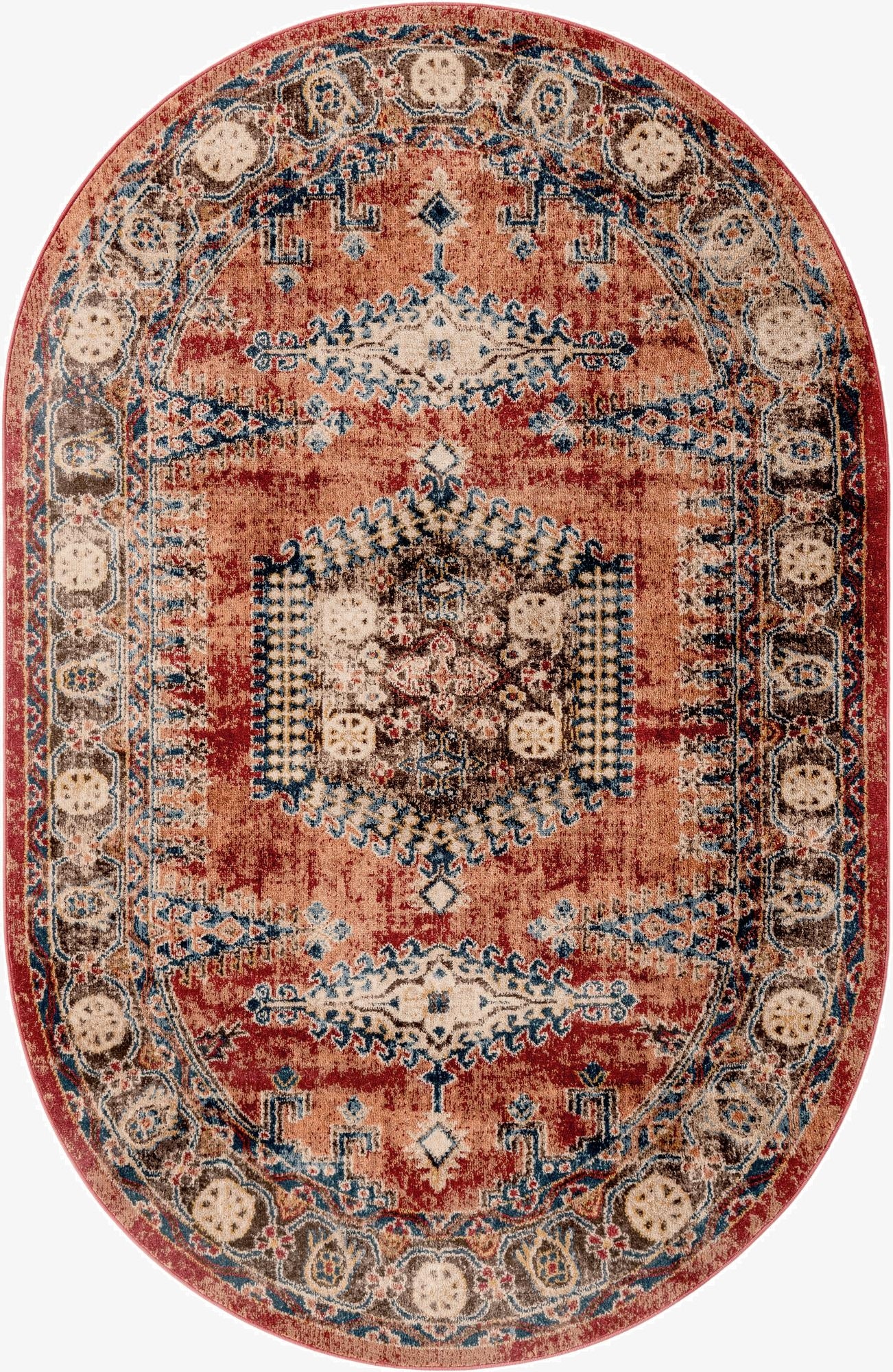 5' 3 x 8' Eden Oval Rug