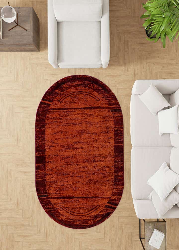 5' 3 x 8' Equinox Oval Rug