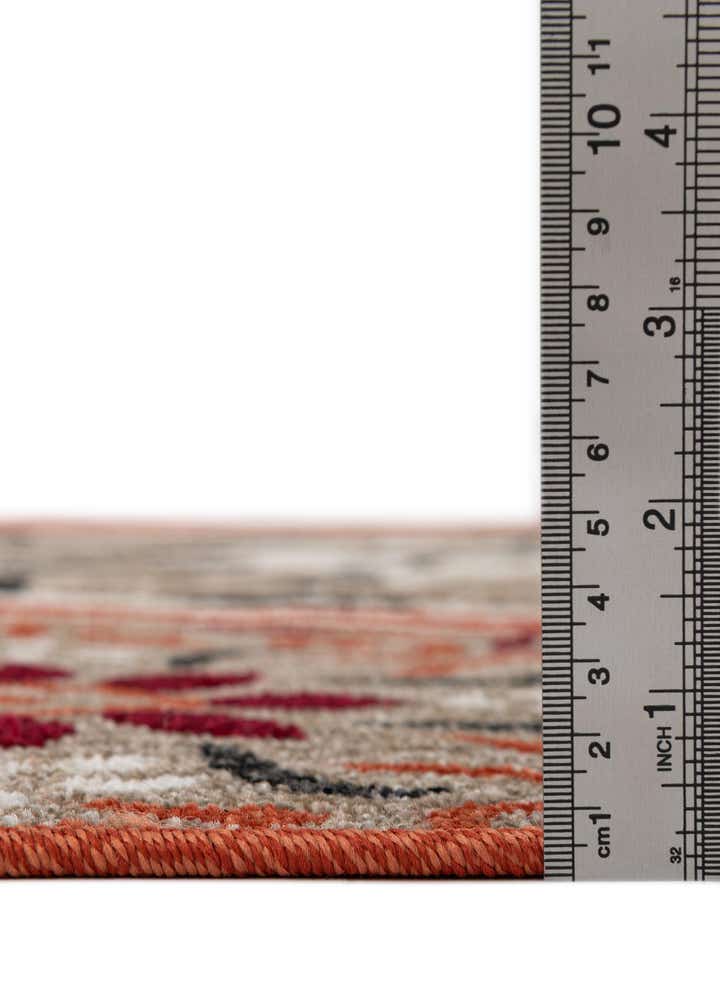 7' 10 x 10' Easy-Clean Modern Indoor / Outdoor Oval Rug