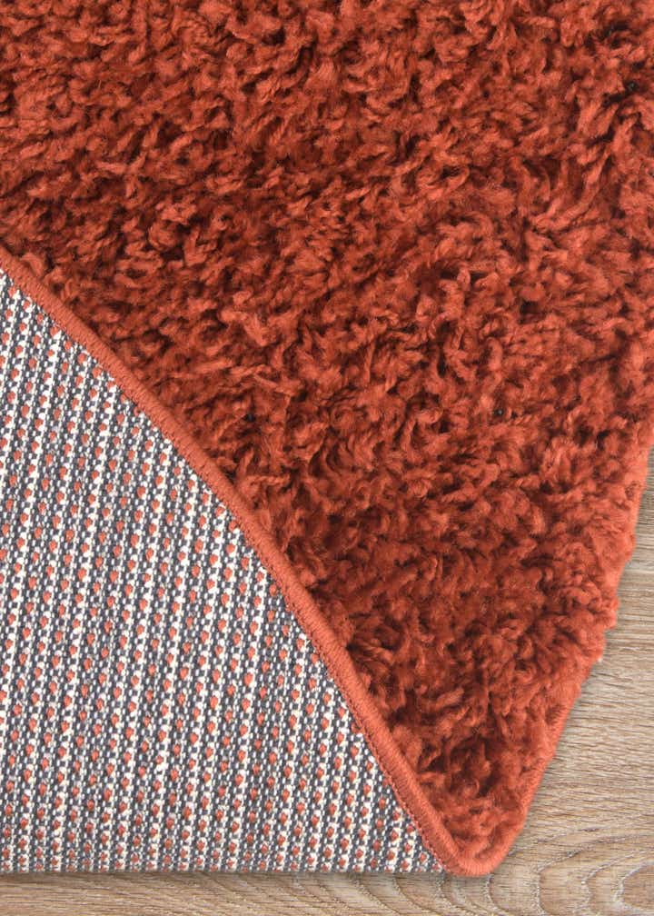 4' x 6' Solid Shag Oval Rug