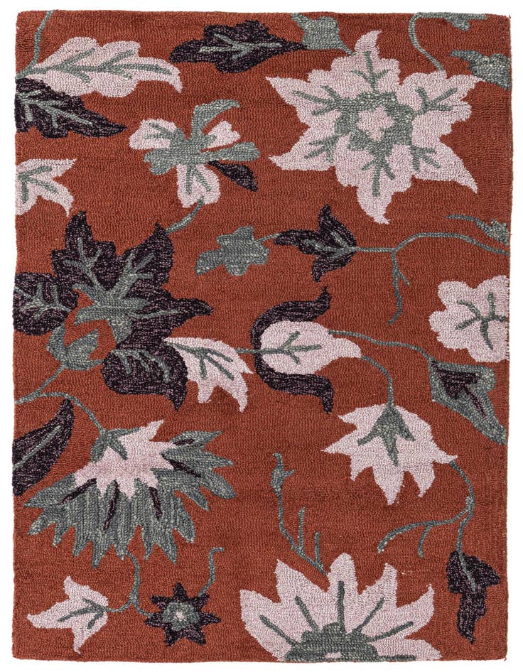 Detail image of 3' 1 x 5' Agra Rug
