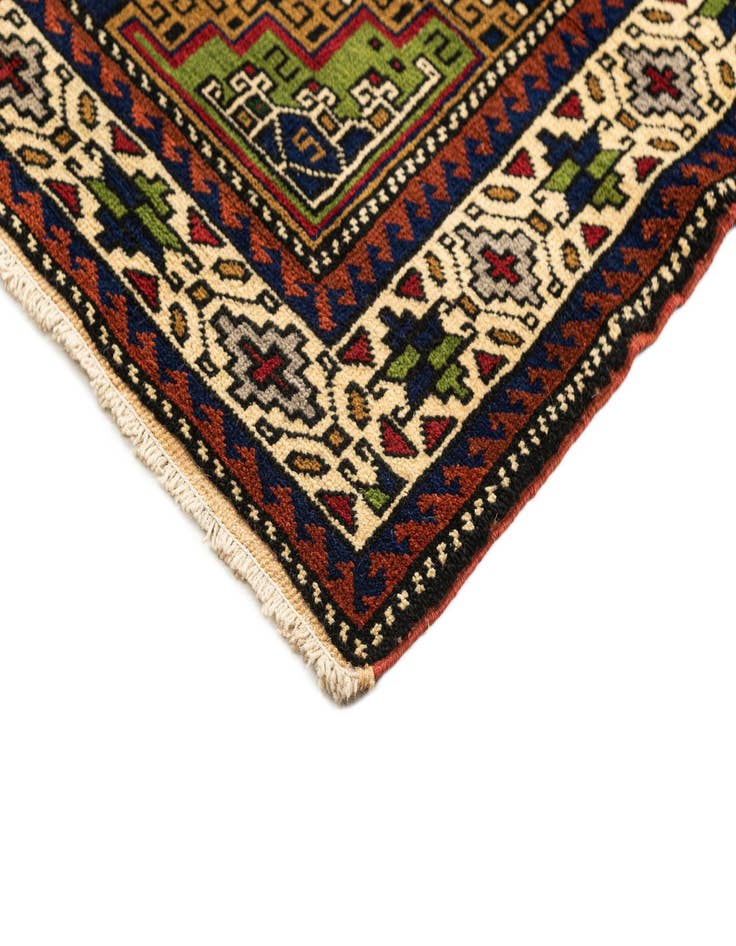 Detail image of 3' 9 x 5' 4 Hand Knotted Anatolian Wool Rug