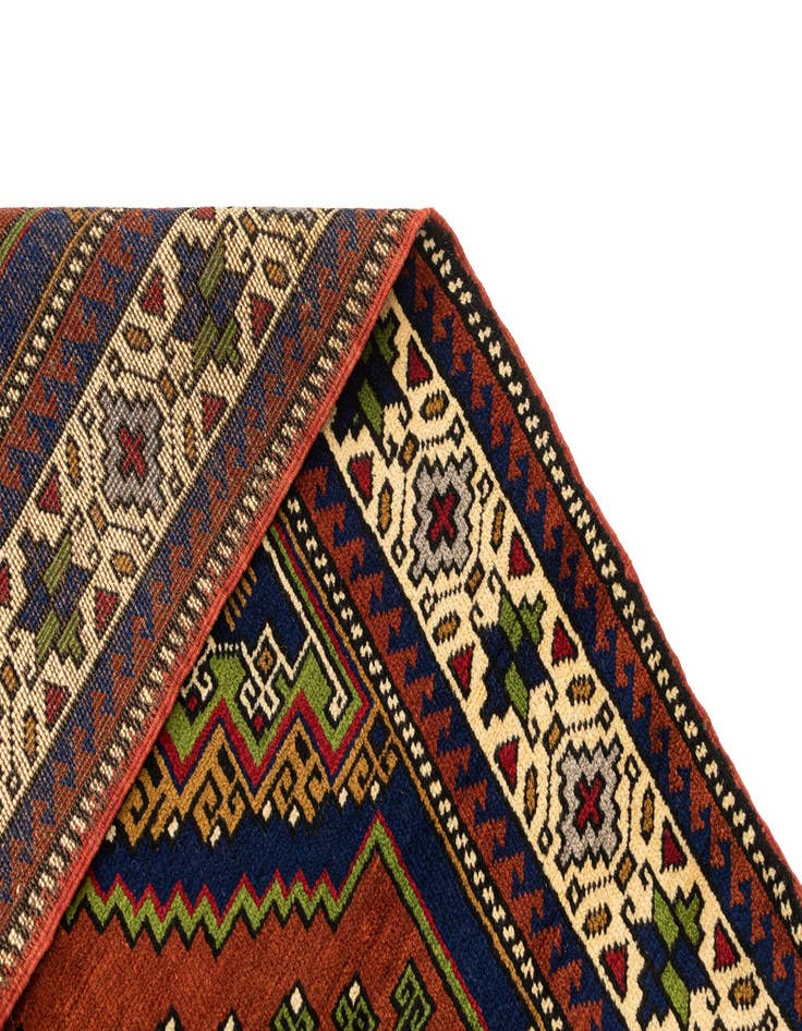 Detail image of 3' 9 x 5' 4 Hand Knotted Anatolian Wool Rug