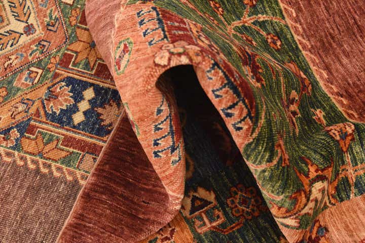 6' 8 x 9' 9 Hand Knotted Ariana Ziegler Rug