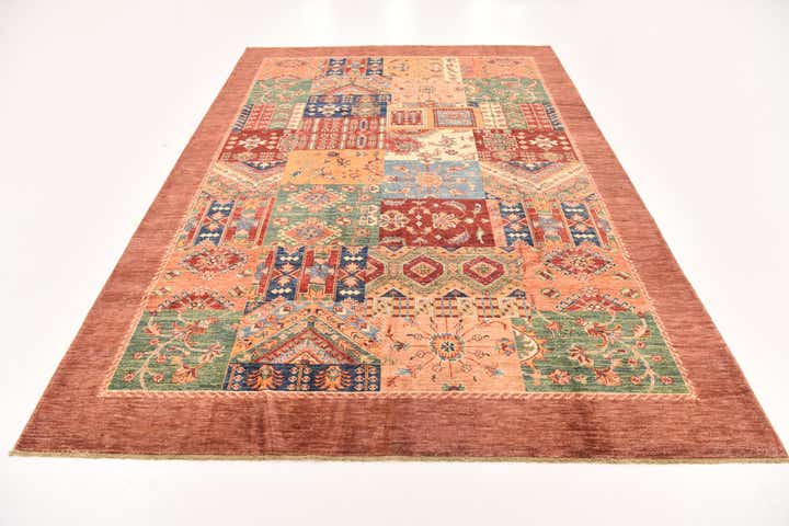 6' 8 x 9' 9 Hand Knotted Ariana Ziegler Rug