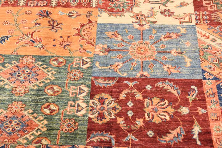 6' 8 x 9' 9 Hand Knotted Ariana Ziegler Rug