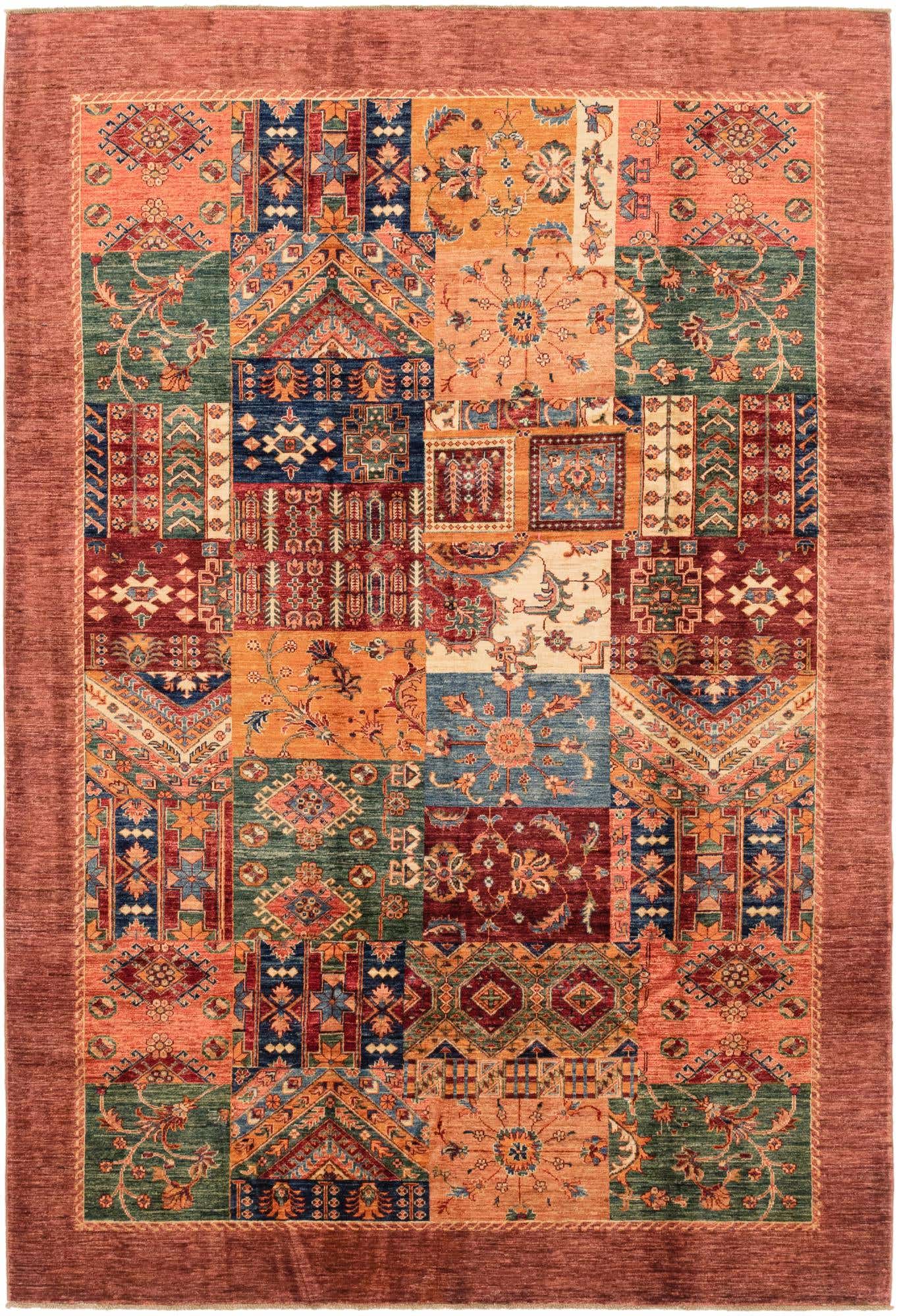6' 8 x 9' 9 Hand Knotted Ariana Ziegler Rug