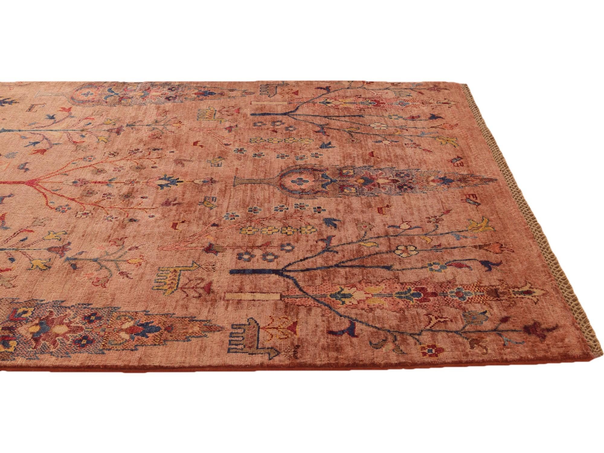 4' 3 x 6' 5 Hand Knotted Ariana Ziegler Rug