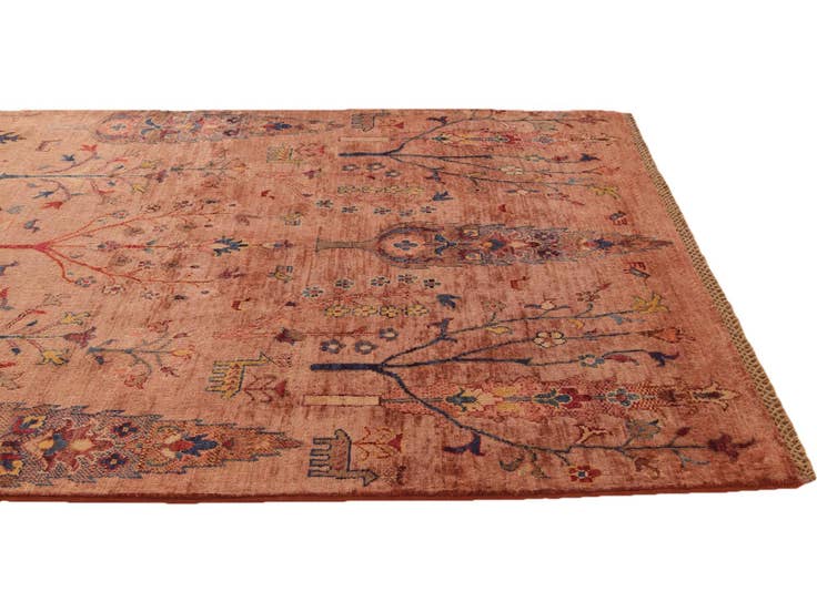Detail image of 4' 3 x 6' 5 Hand Knotted Ariana Ziegler Rug