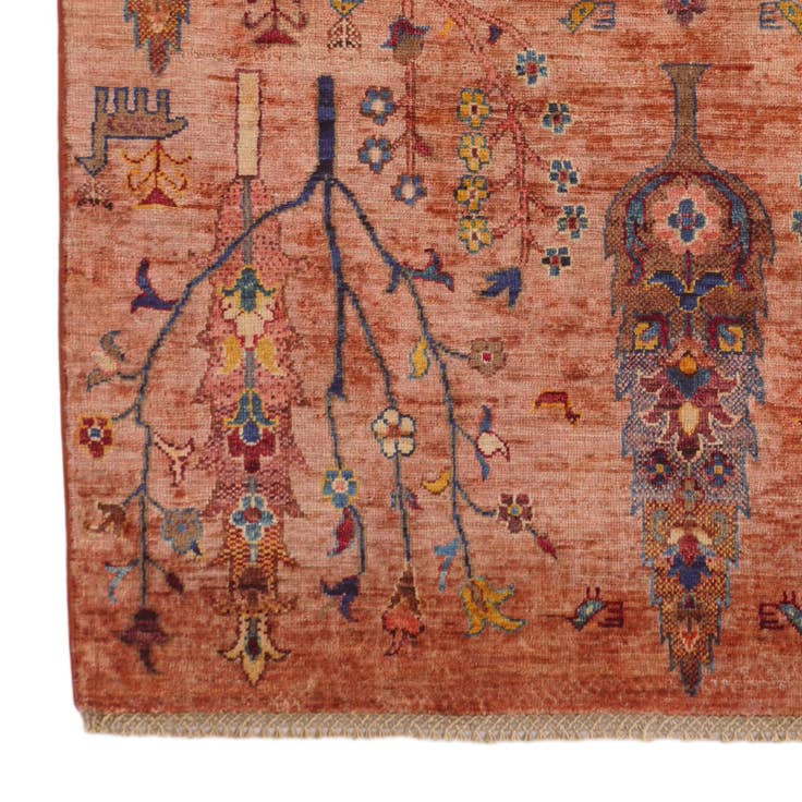 Detail image of 4' 3 x 6' 5 Hand Knotted Ariana Ziegler Rug