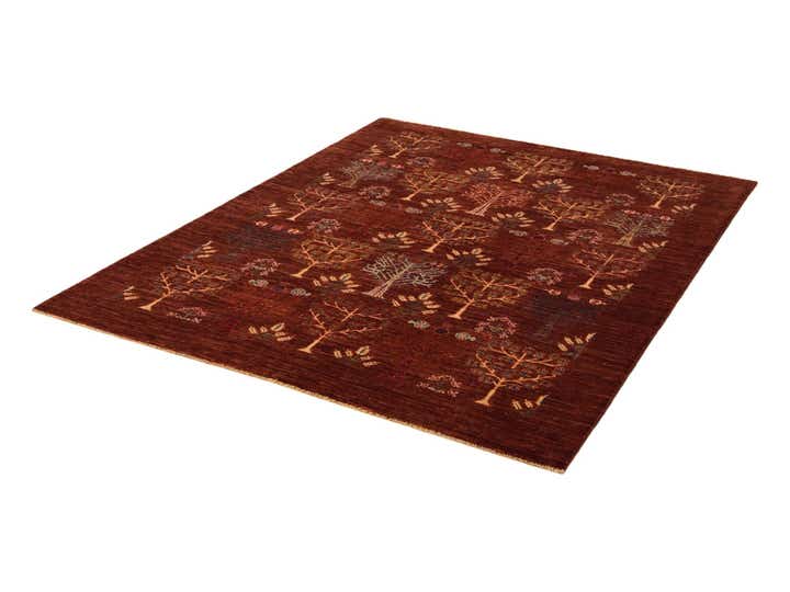 5' 1 x 6' 9 Hand Knotted Ariana Ziegler Rug