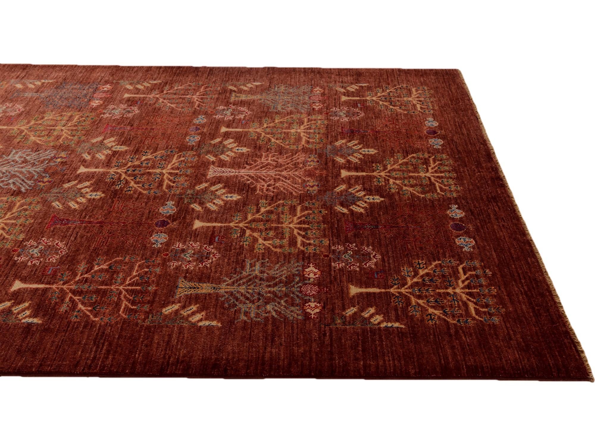 5' 1 x 6' 9 Hand Knotted Ariana Ziegler Rug