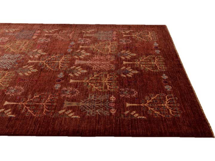 5' 1 x 6' 9 Hand Knotted Ariana Ziegler Rug