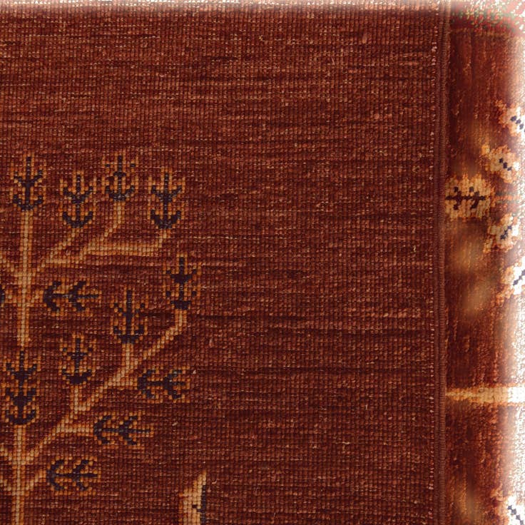 Detail image of 5' 1 x 6' 9 Hand Knotted Ariana Ziegler Rug