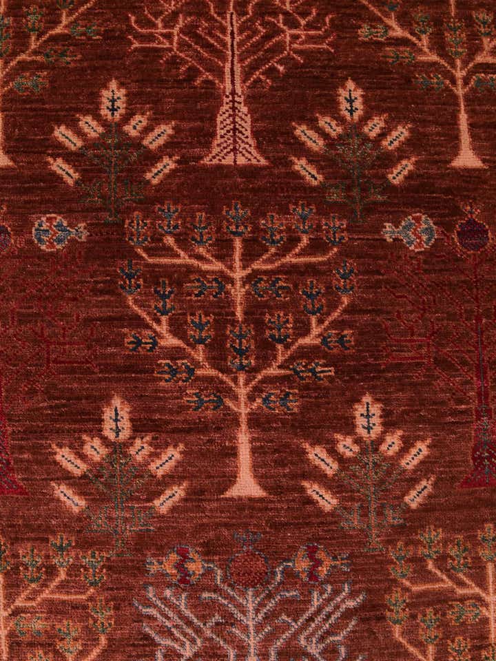 5' 1 x 6' 9 Hand Knotted Ariana Ziegler Rug