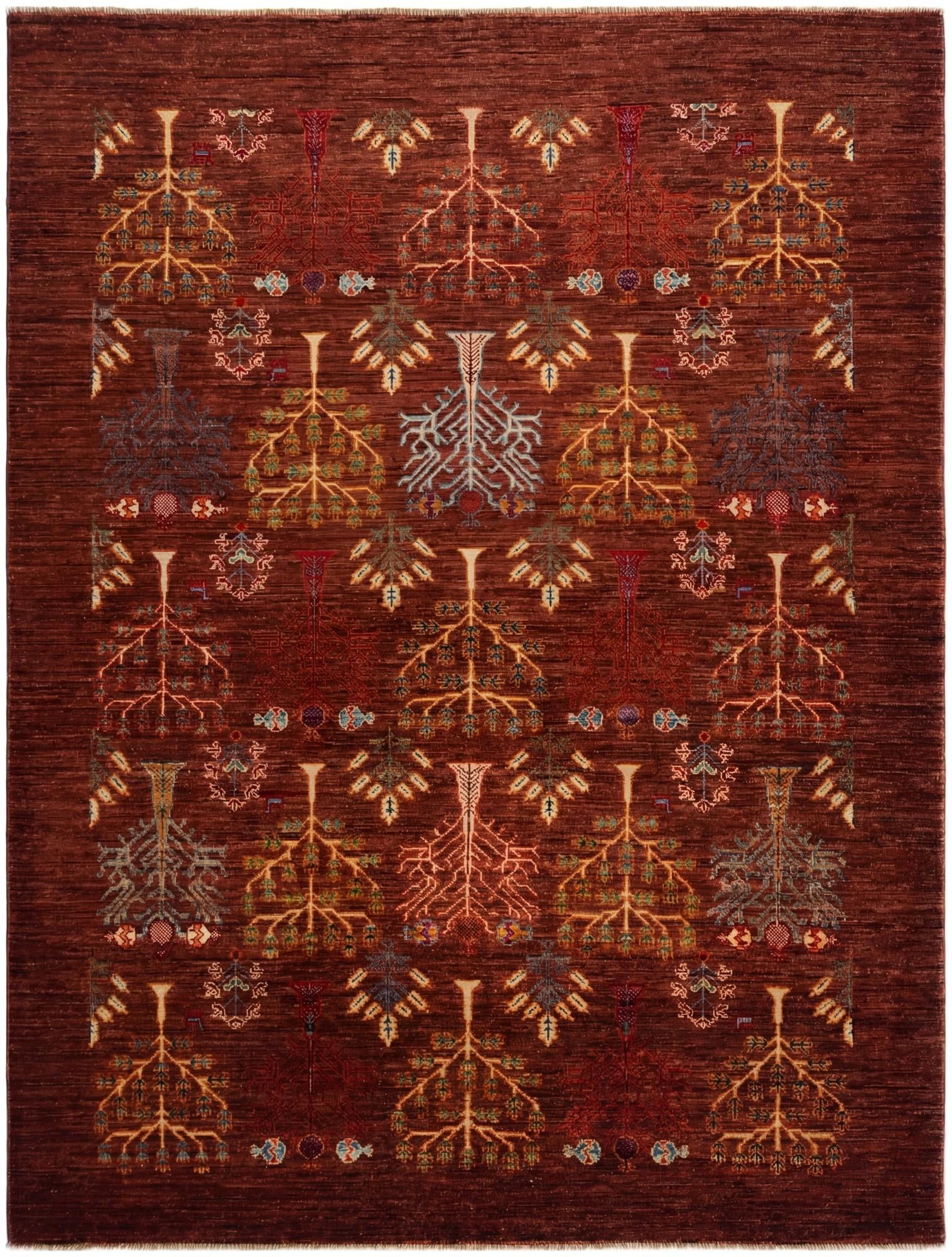 5' 1 x 6' 9 Hand Knotted Ariana Ziegler Rug