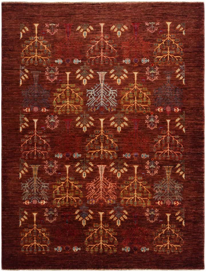 5' 1 x 6' 9 Hand Knotted Ariana Ziegler Rug