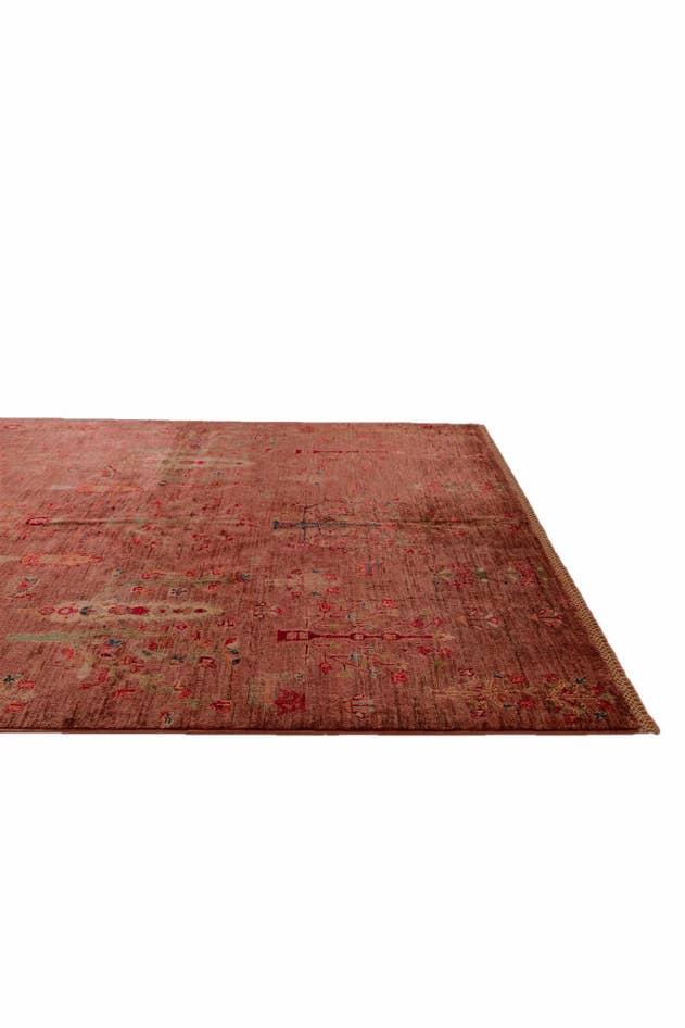 Detail image of 5' 1 x 6' 7 Hand Knotted Ariana Ziegler Rug