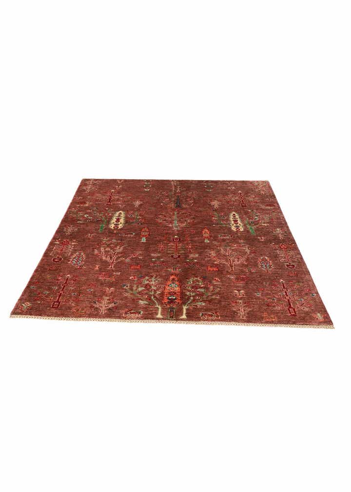 5' 1 x 6' 7 Hand Knotted Ariana Ziegler Rug