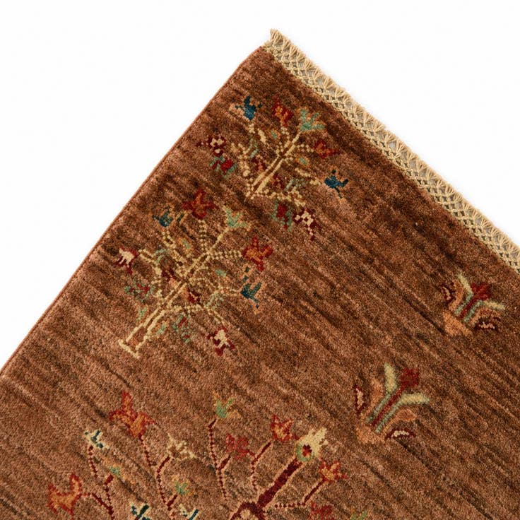 Detail image of 5' 1 x 6' 7 Hand Knotted Ariana Ziegler Rug