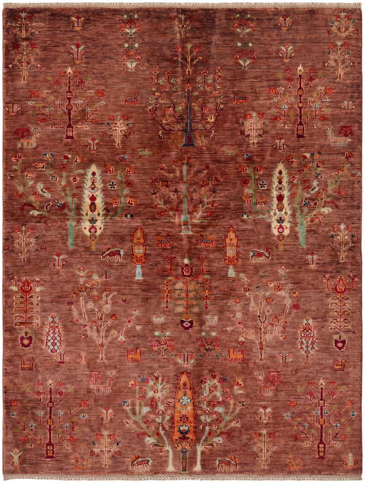 5' 1 x 6' 7 Hand Knotted Ariana Ziegler Rug