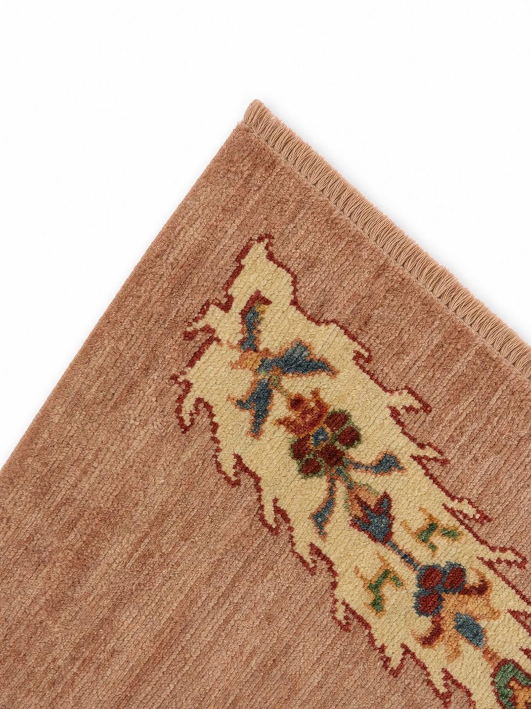 4' 2 x 6' 4 Hand Knotted Ariana Ziegler Rug