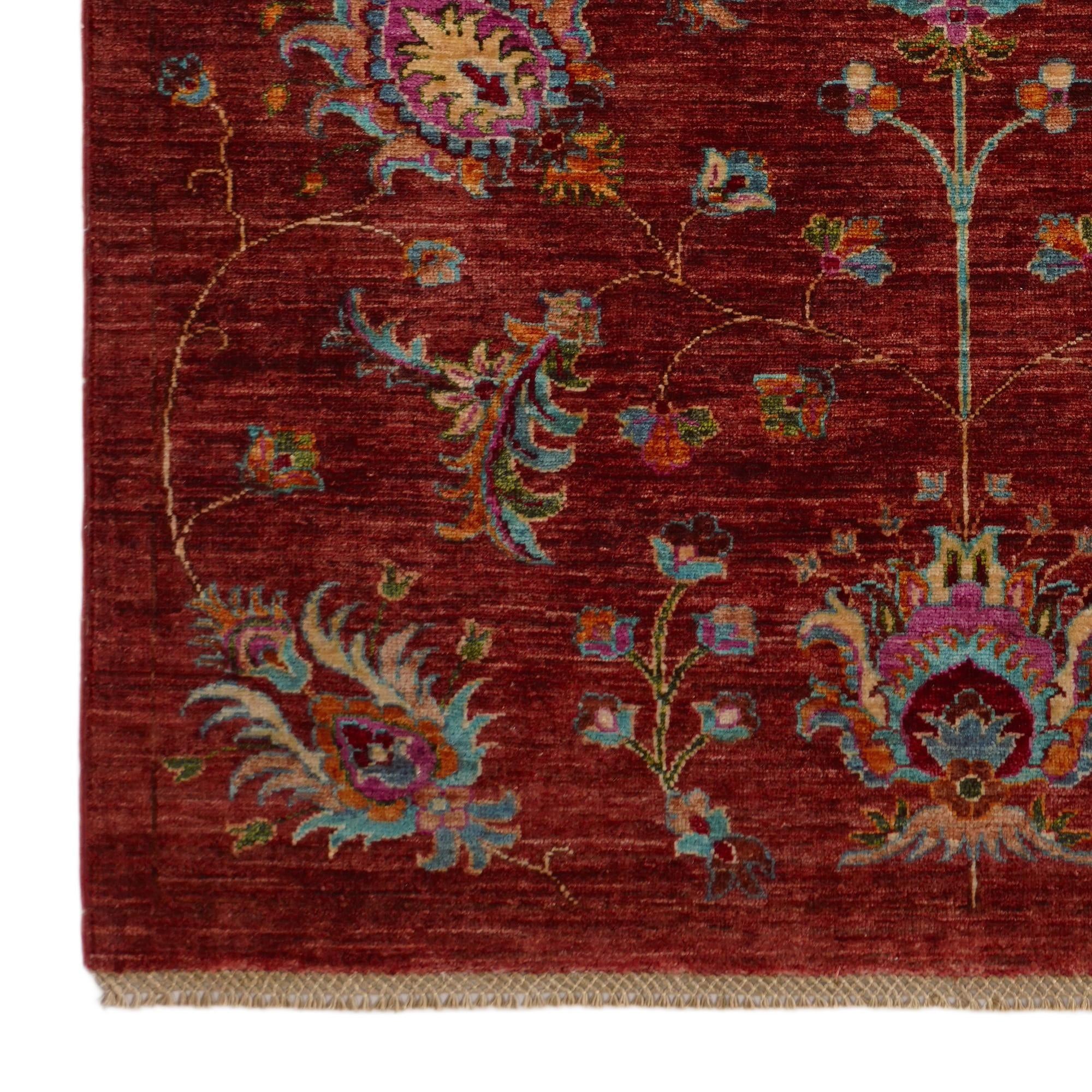 4' 2 x 6' 2 Hand Knotted Ariana Ziegler Rug