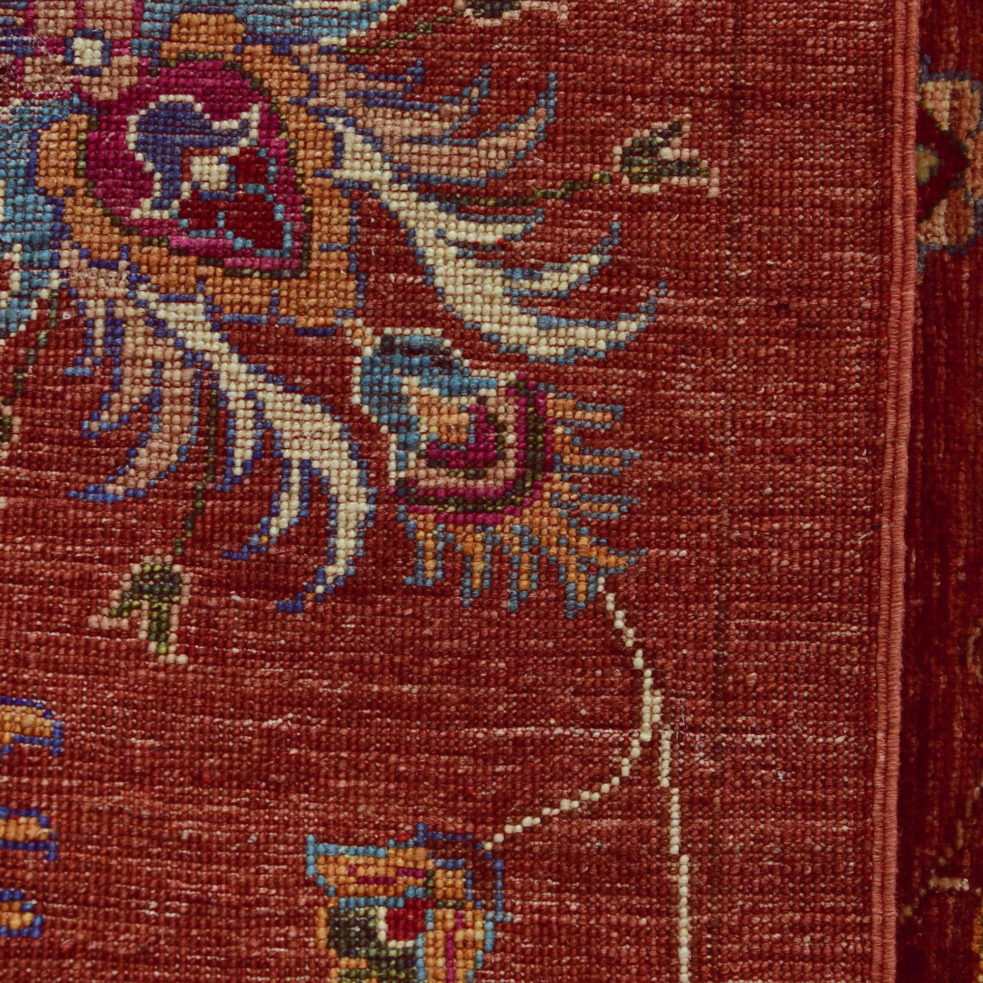 4' 2 x 6' 2 Hand Knotted Ariana Ziegler Rug