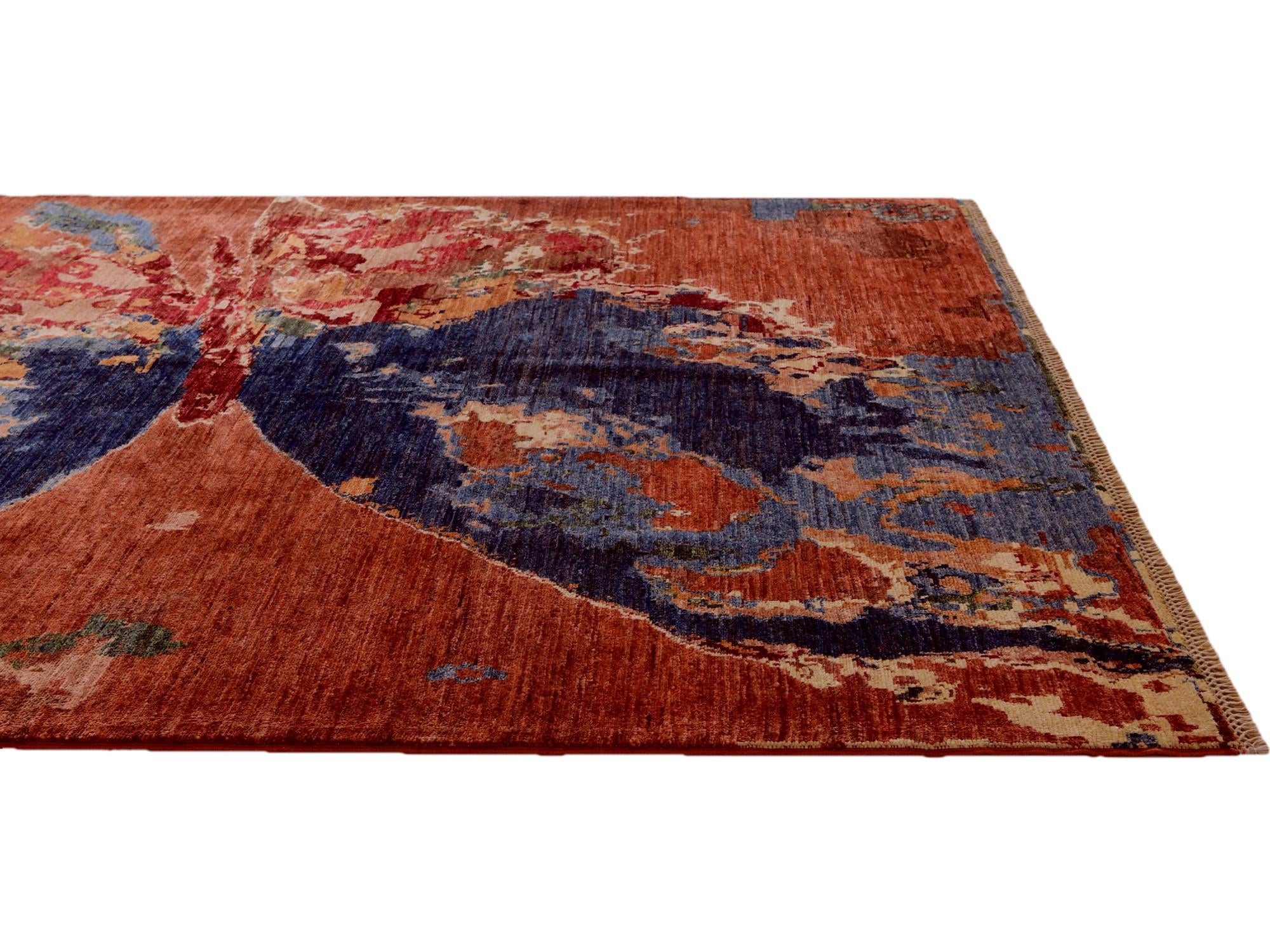 5' 4 x 6' 10 Hand Knotted Ariana Ziegler Rug