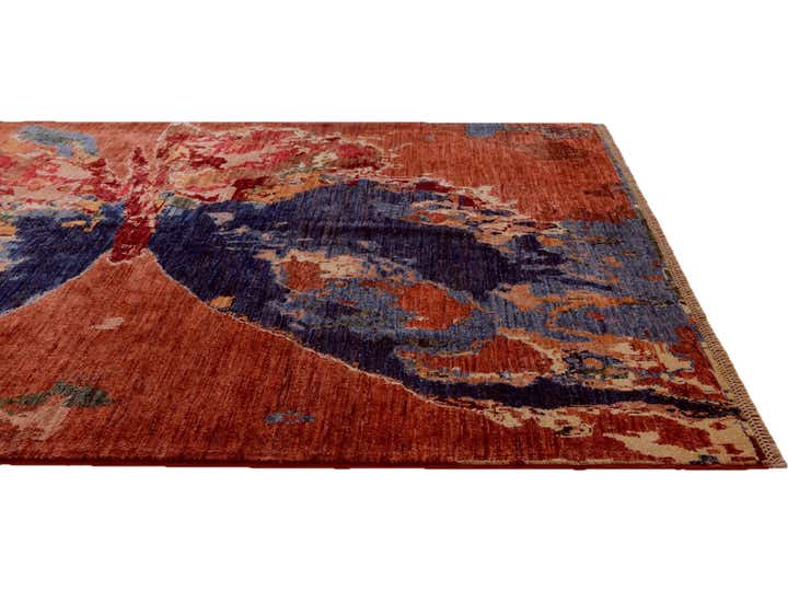 5' 4 x 6' 10 Hand Knotted Ariana Ziegler Rug