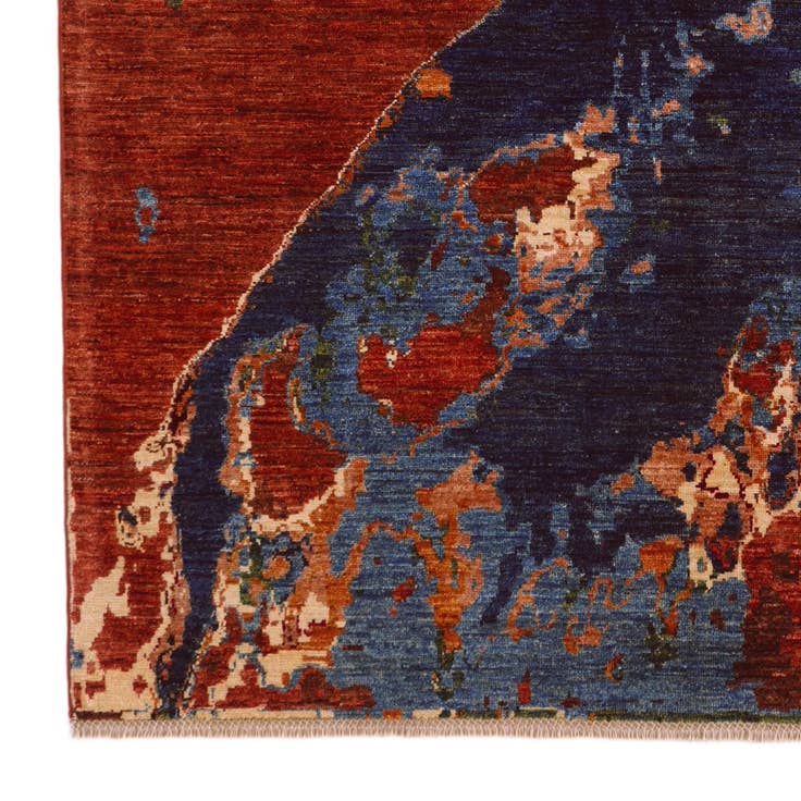 Detail image of 5' 4 x 6' 10 Hand Knotted Ariana Ziegler Rug