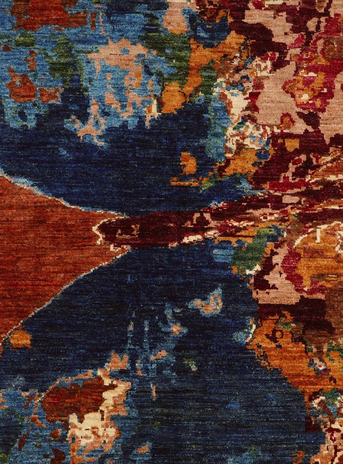 Detail image of 5' 4 x 6' 10 Hand Knotted Ariana Ziegler Rug