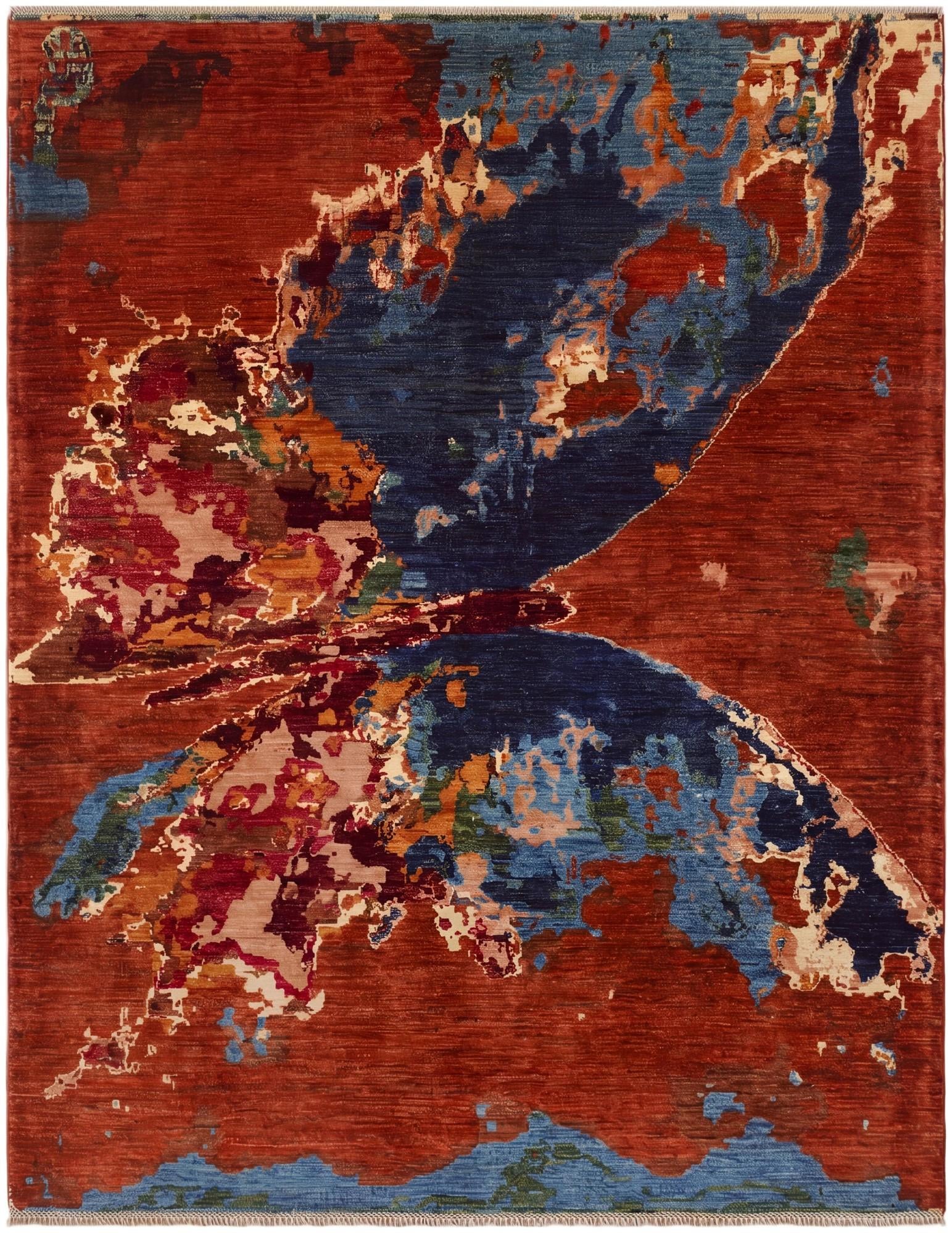 5' 4 x 6' 10 Hand Knotted Ariana Ziegler Rug