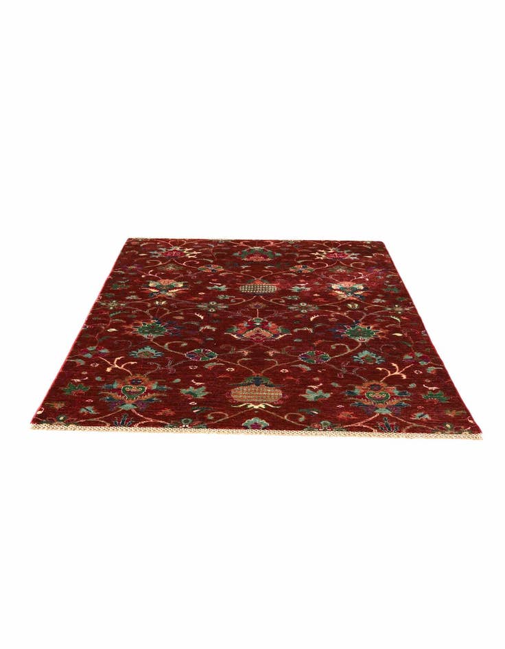 Detail image of 4' 3 x 6' Hand Knotted Ariana Ziegler Rug