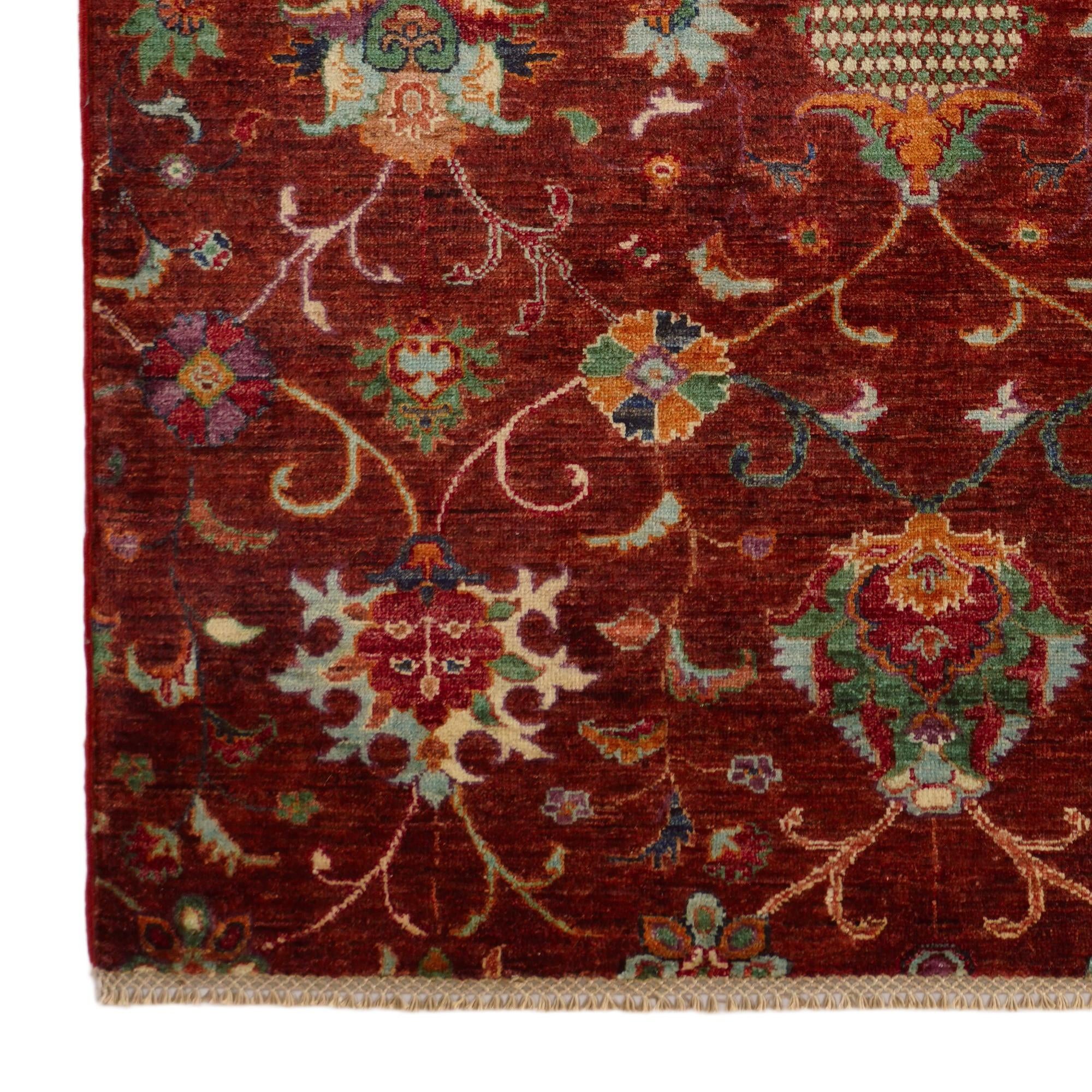 4' 3 x 6' Hand Knotted Ariana Ziegler Rug