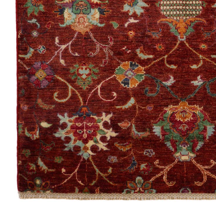 Detail image of 4' 3 x 6' Hand Knotted Ariana Ziegler Rug