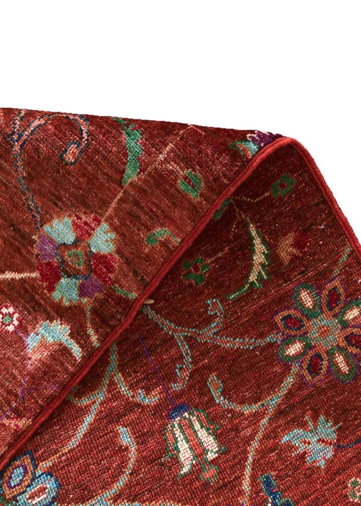4' 3 x 6' Hand Knotted Ariana Ziegler Rug