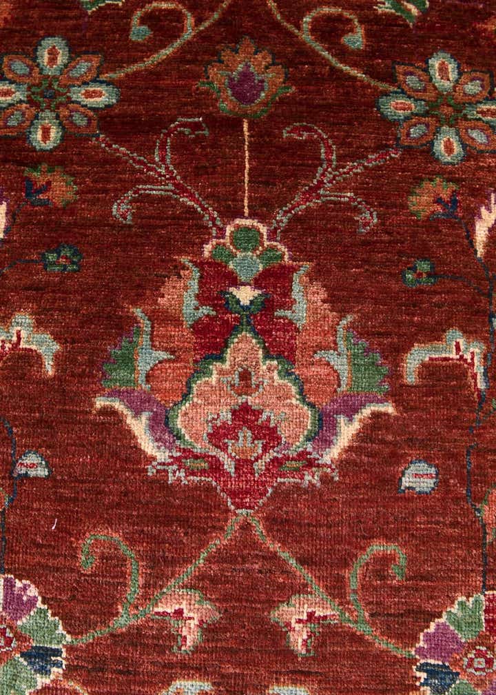 4' 3 x 6' Hand Knotted Ariana Ziegler Rug