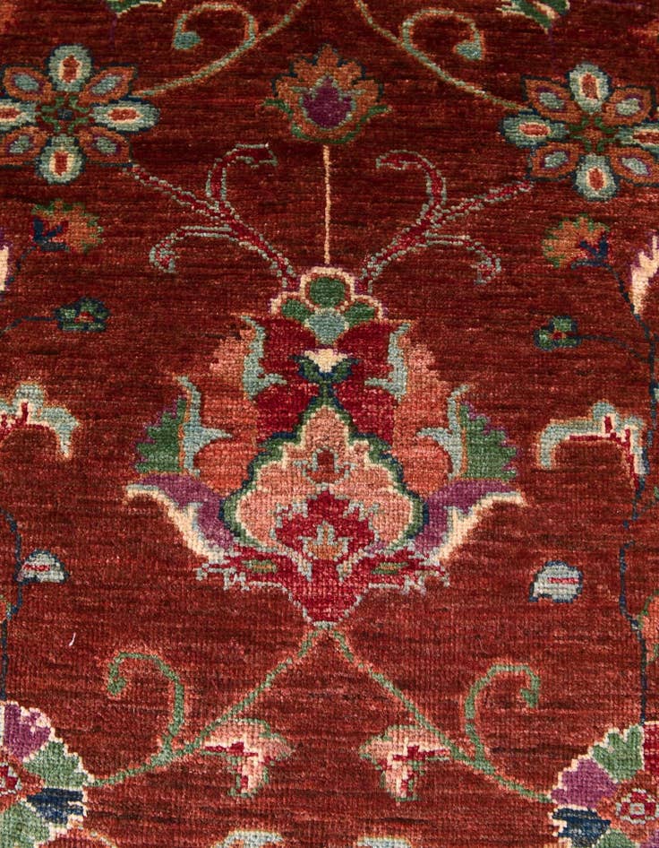 Detail image of 4' 3 x 6' Hand Knotted Ariana Ziegler Rug