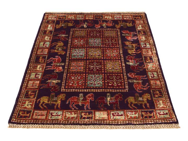 2' 10 x 4' Hand Knotted Ariana Ziegler Rug