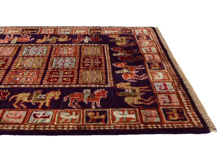 Detail image of 2' 10 x 4' Hand Knotted Ariana Ziegler Rug