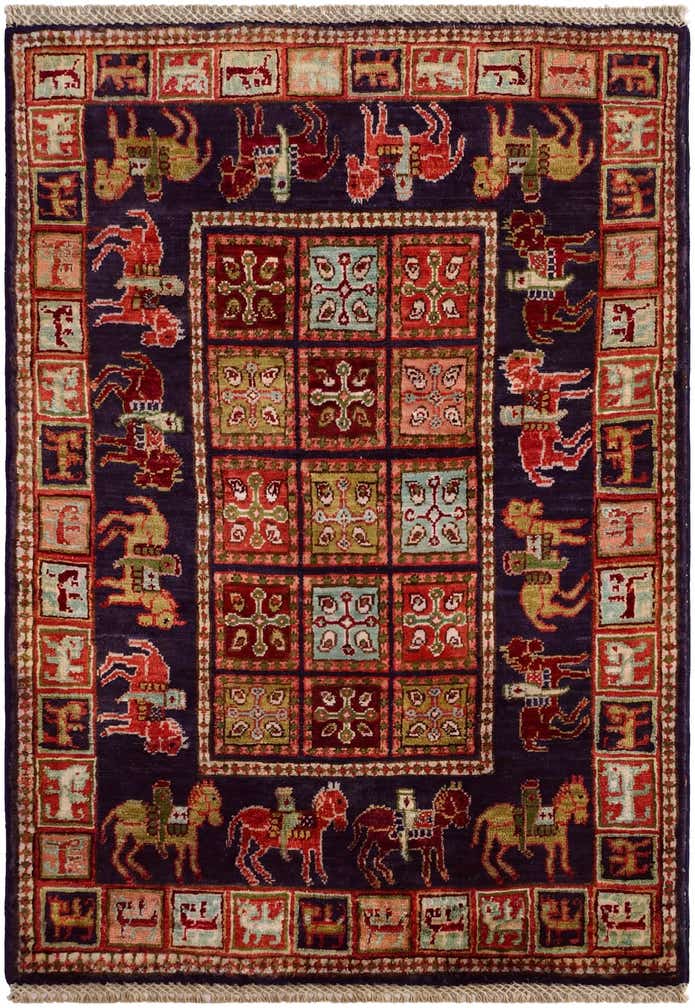 2' 10 x 4' Hand Knotted Ariana Ziegler Rug