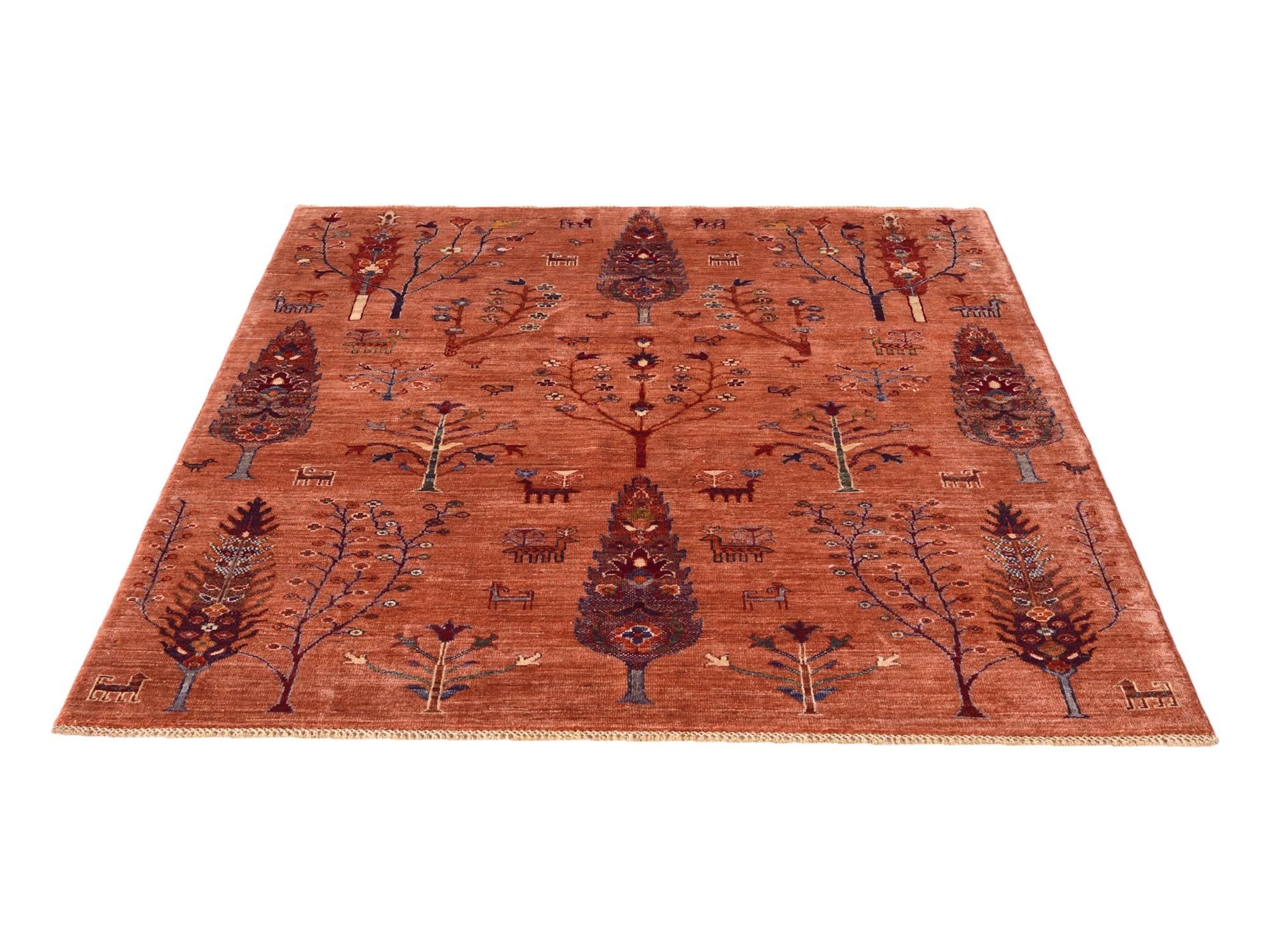 5' 4 x 6' 7 Hand Knotted Ariana Ziegler Rug