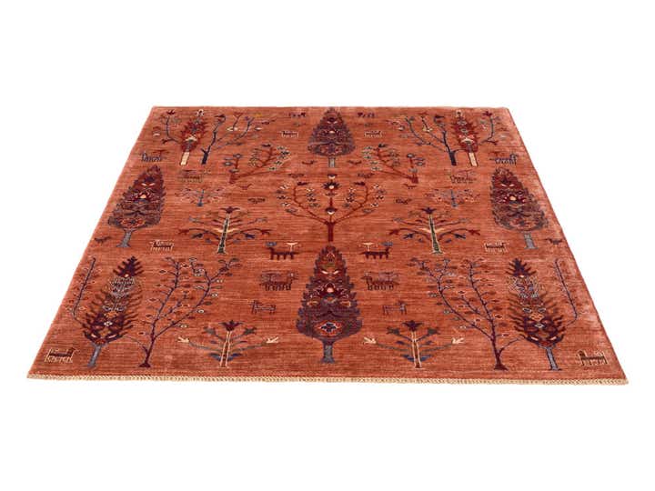 5' 4 x 6' 7 Hand Knotted Ariana Ziegler Rug