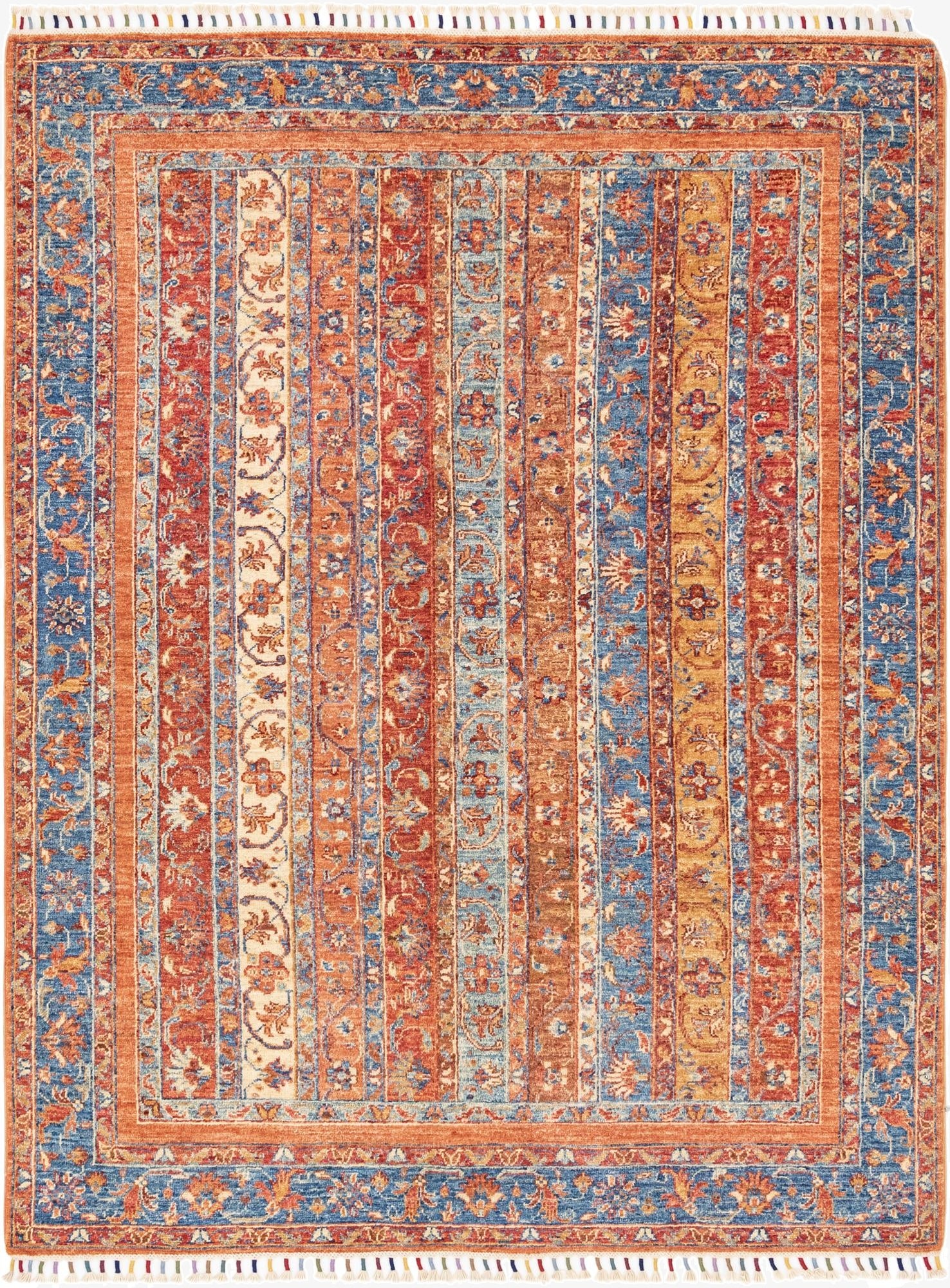 5' x 6' 6  Hand Knotted Ariana Ziegler Rug