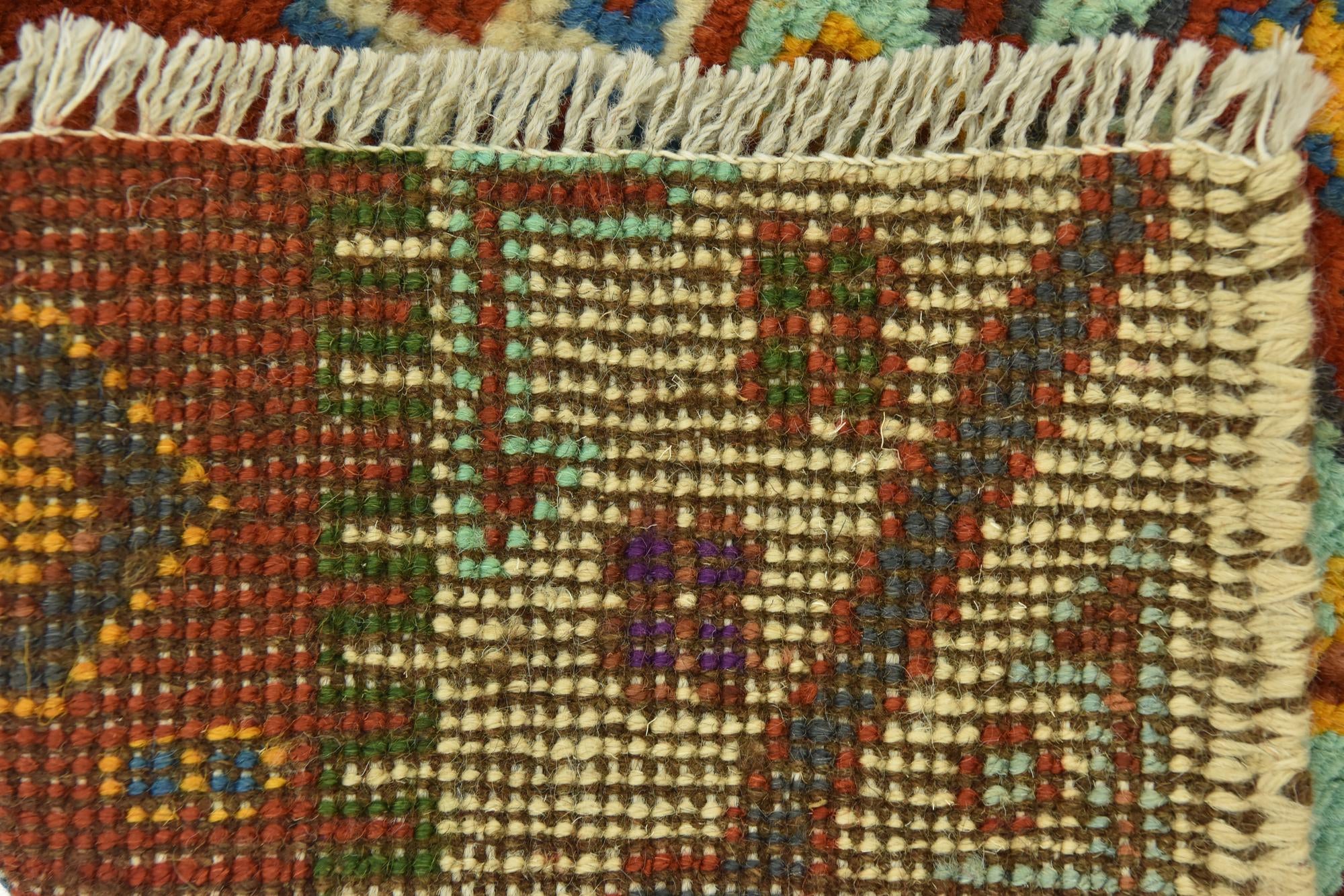 3' 2 x 5' Hand Knotted Balouch Rug