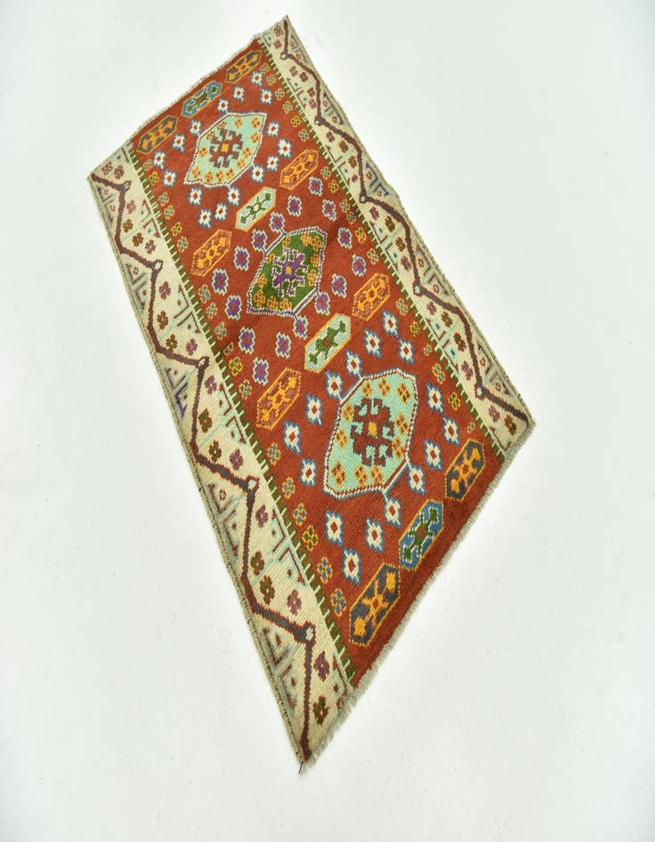 Detail image of 3' 2 x 5'  Hand Knotted Balouch Rug