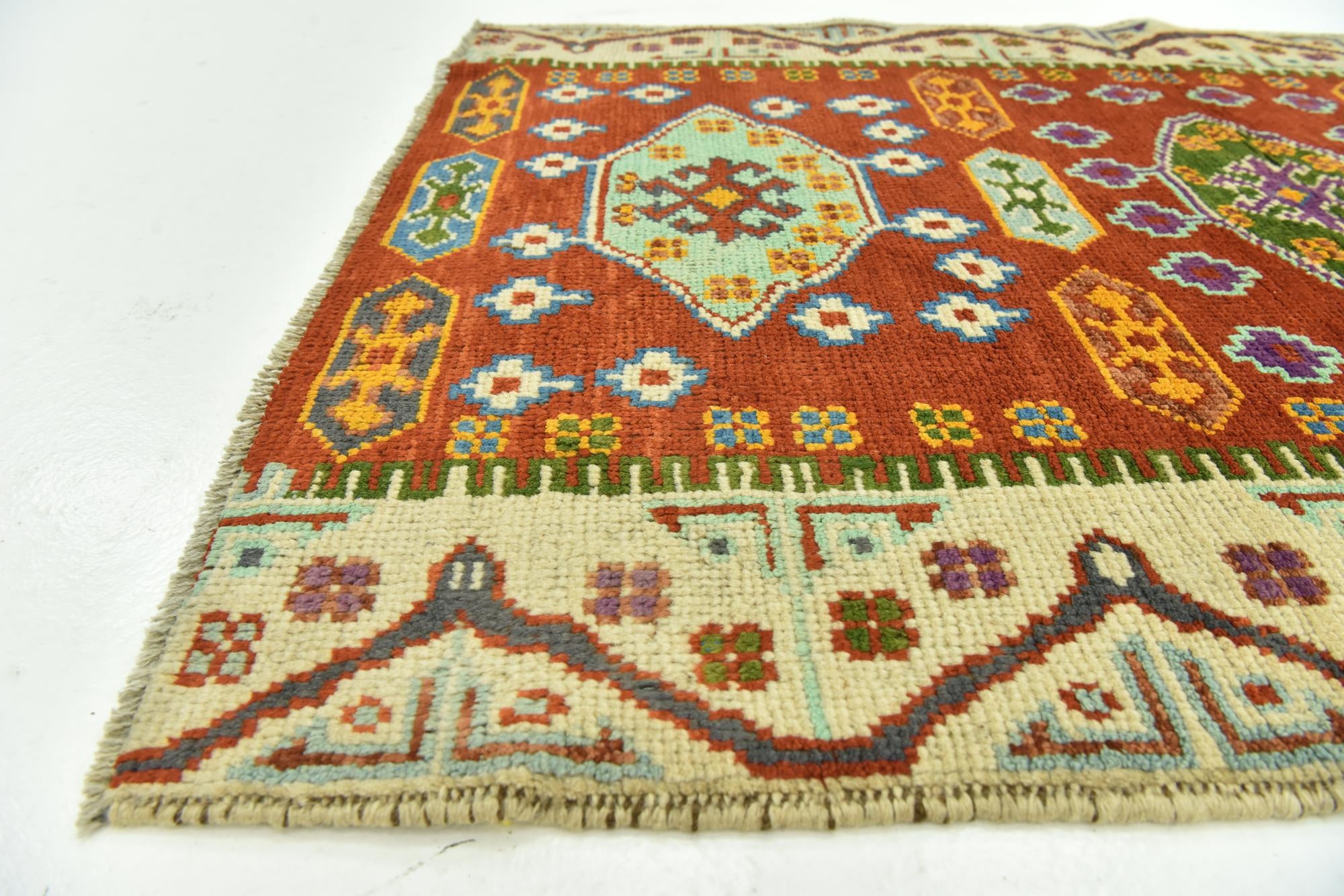 3' 2 x 5' Hand Knotted Balouch Rug