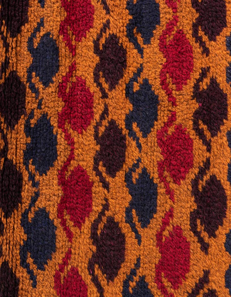 Detail image of 3' x 4' 8  Hand Knotted Balouch Persian Wool Rug